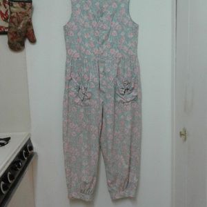 Laura Ashley jumpsuit romper overalls